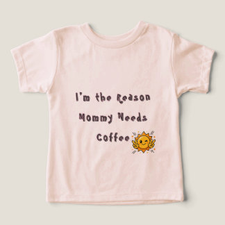 Camiseta Divertida para Crianças Pequenas