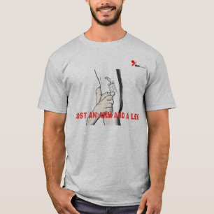 Camiseta Divertida sobre o Custo de Vida "Custar