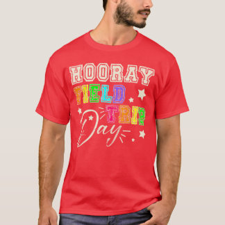 Camiseta Divertida Viagem de Dia de Campo Escolar 2025 Prof