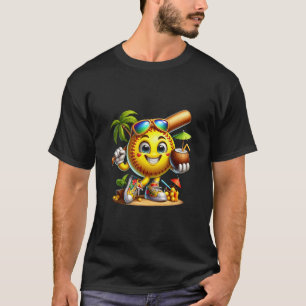 Camiseta Divertidas Havaí Softll Ll Havaianas Tropicais Fér