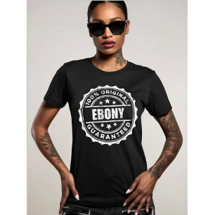 Camiseta Divertido 100% Ébano Original Selo Garantido