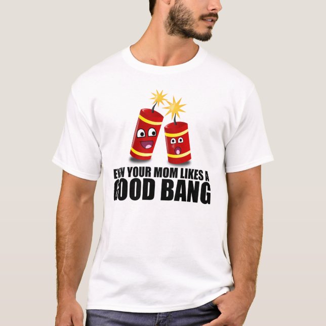 Camiseta Divertido 4o julho (Frente)