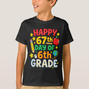 Camiseta Divertido 67º Dia Do Professor Do 6º Ano Aluno Sei