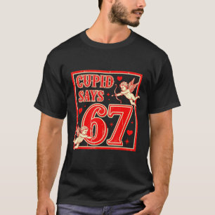 Camiseta Divertido 67 Cud Diz 67 Casal de São Valentim Comb