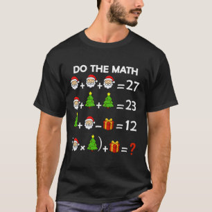 Camiseta Divertido 67 Meme Natal Professor de Matemática Pa