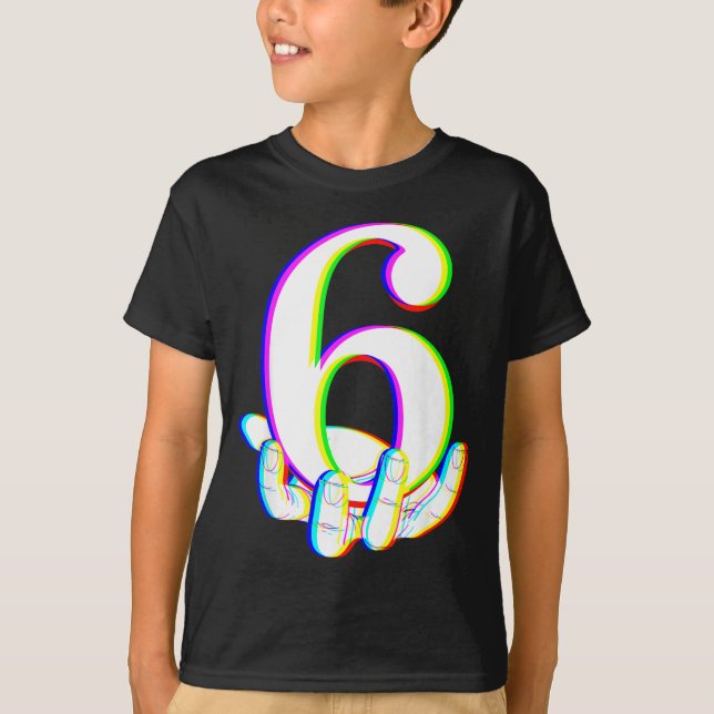 Camiseta Divertido 67 Seis Sete Meme Casal Combinando Hallo (Frente)