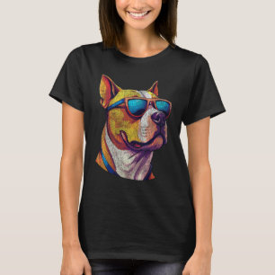 Camiseta Divertido American Pit Bull Terrier Legal Usando Ó