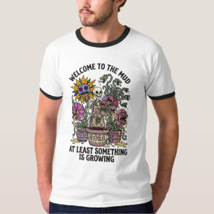 Camiseta Divertido Bem-vindo ao Lodo