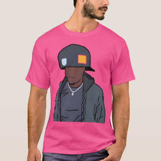 Camiseta Divertido Brian Robinson Jr. Grande Chapéu