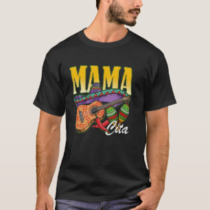 Camiseta Divertido Cinco De Maio Mamacita Sombrero Mexicano
