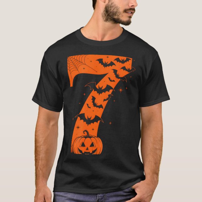 Camiseta Divertido Design de Meme Seis Sete 6 7 para Casais (Frente)
