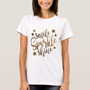 Camiseta Divertido e brilhante - Sorriso Brilhante