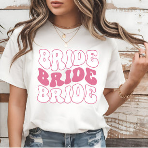 Camiseta Divertido e Elegante para a Despedida de Solteira 
