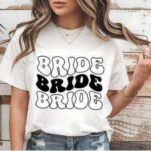 Camiseta Divertido e Elegante para a Despedida de Solteira