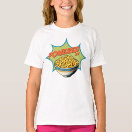 Camiseta Divertido equipado com T-shirt Mac e Cheese