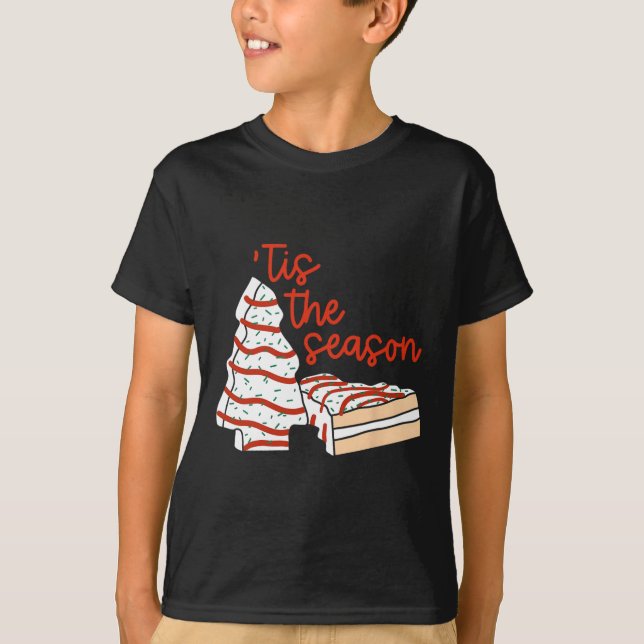 Camiseta Divertido Esta Época Design de Natal (Frente)