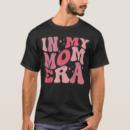 Camiseta Divertido Na Minha Era De Mãe Amante Groovy Retro