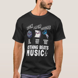 Camiseta Divertido Nada supera professor de música orquestr
