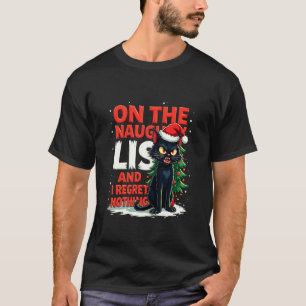 Camiseta Divertido Não Me Arrependo De Nada Na Lista Traves