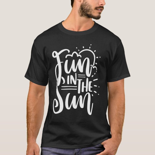Camiseta Divertido No Sol (Frente)