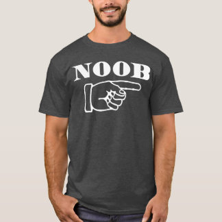 Camiseta Divertido Noob Jogos Estou Com Noob Gamer engraçad