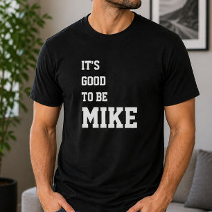 Camiseta Divertido Personalizado É Bom Ser Aniversário Do M