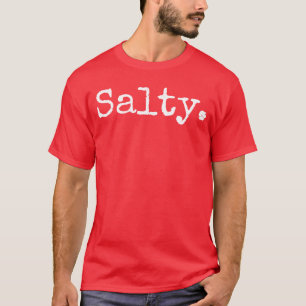 Camiseta Divertido Salgado Perfeito para Jogadores e Profis