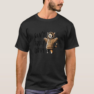 Camiseta divertido sarcástico animal irônico gatinho gato d