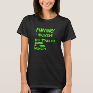 Camiseta Divertido Sarcástico Faminto Comilão