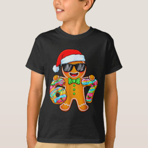 Camiseta Divertido Seis Sete 67 Pão de Mel Natal Meninos