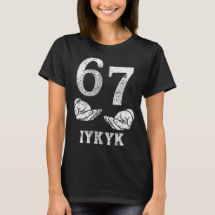 Camiseta Divertido seis sete 6 7 meme g gíria alfa se soube