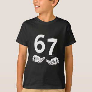 Camiseta Divertido Seis Sete 6 7 Meme Geração Alpha Gíria 6