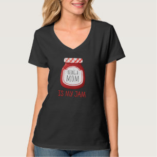 Camiseta Divertido ser mãe