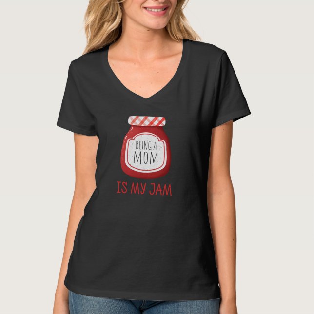 Camiseta Divertido ser mãe (Frente)