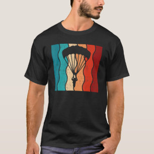 Camiseta Divertido Skydiving Vintage  Paraquedista Retro Pa