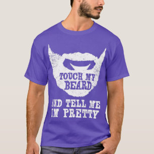 Camiseta Divertido Toque Minha Barba E Me Diga Que Sou Boni