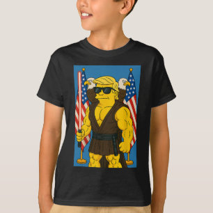 Camiseta Divertido Trump 4 de Maio Esteja Com Você Vs Vatic