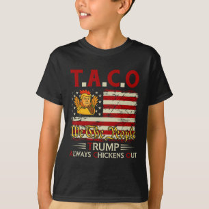 Camiseta Divertido Trump Taco Trump Sempre Desiste 3