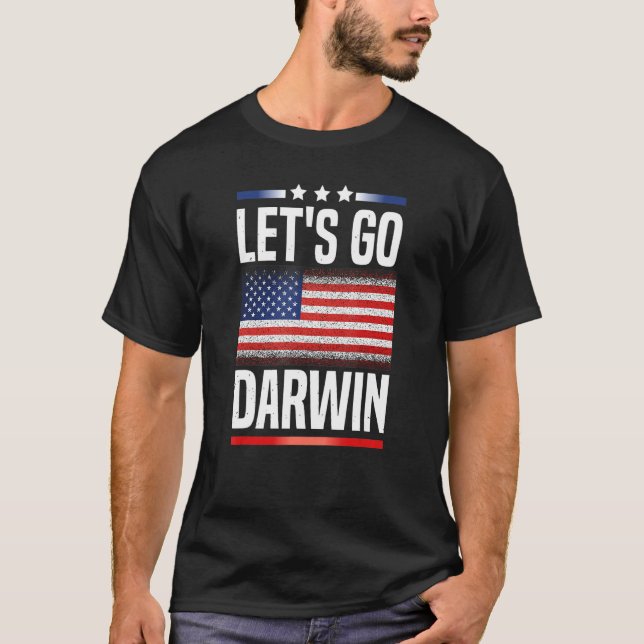 Camiseta Divertido Vamos Darwin (Frente)
