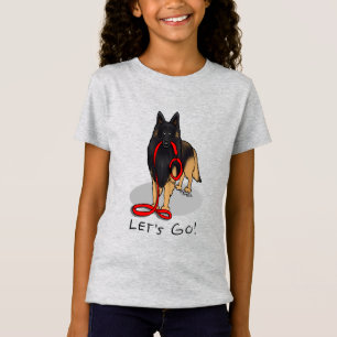 Camiseta Divertido Vamos Lá! Caminhada do Tervuren Belga (o