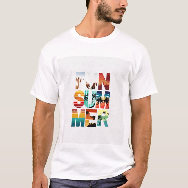 CAMISETA DIVERTIDO VERÃO (Frente)