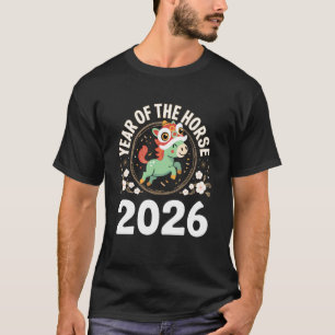 Camiseta Divertido Zodíaco Chinês Ano Novo Lunar Chinês do