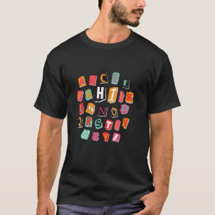 Camiseta Divertidos Professores De Volta à Escola Divertido