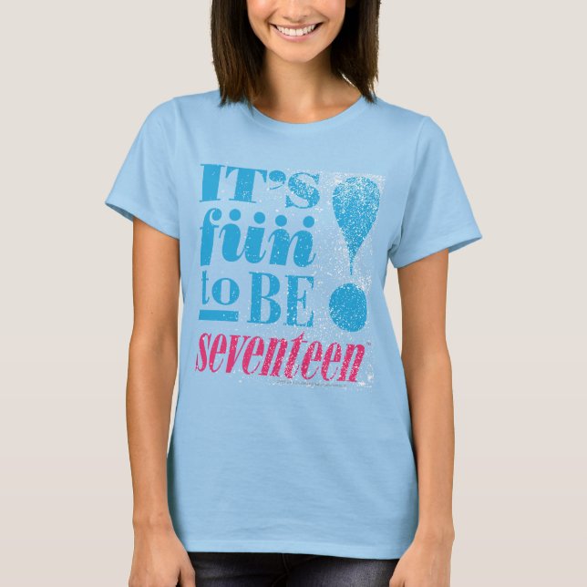 Camiseta Divertimento 2 B 17-Aqua (Frente)