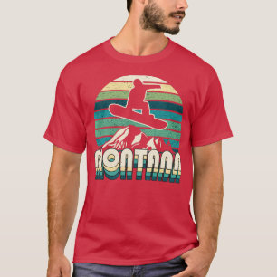Camiseta Divertimento com pranchas de neve de Montana1