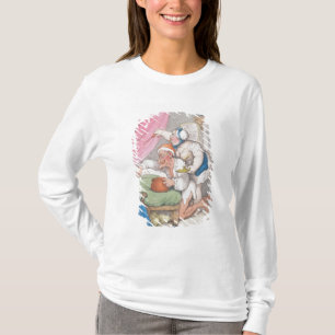 Camiseta Divertimento do verão. Caça do inseto