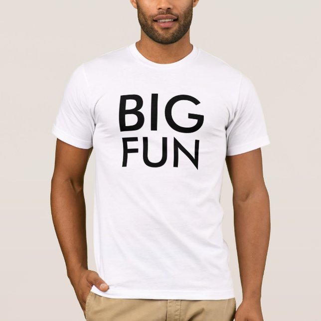 Camiseta Divertimento grande (Frente)