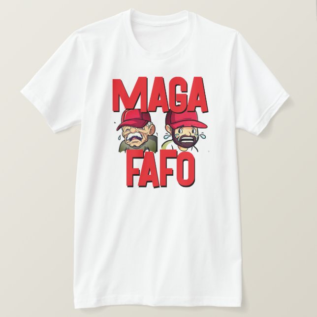 Camiseta Divertimento MAGA FAFO (Frente do Design)