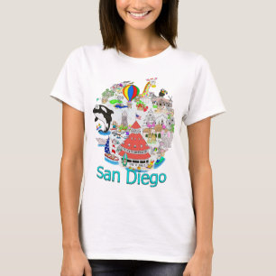 Camiseta Divertimento San Diego California