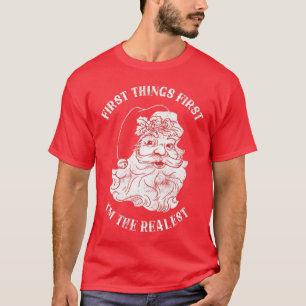 Camiseta Divertimento vermelho engraçado do feriado do